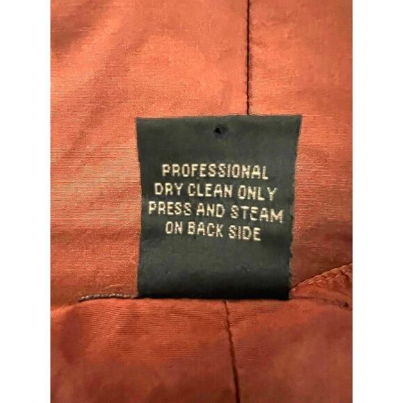 Anne Carson ladies size10 silk sequin lined rear zip Fairy goth vintage tank top - Picture 15 of 16